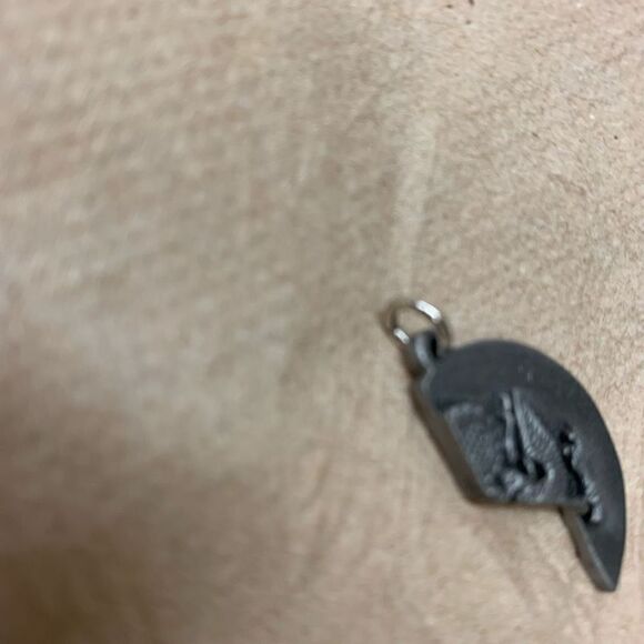 Mitzvah U.S. Army Insignia Metal 1/2 Charm For Necklace - Picture 5 of 6